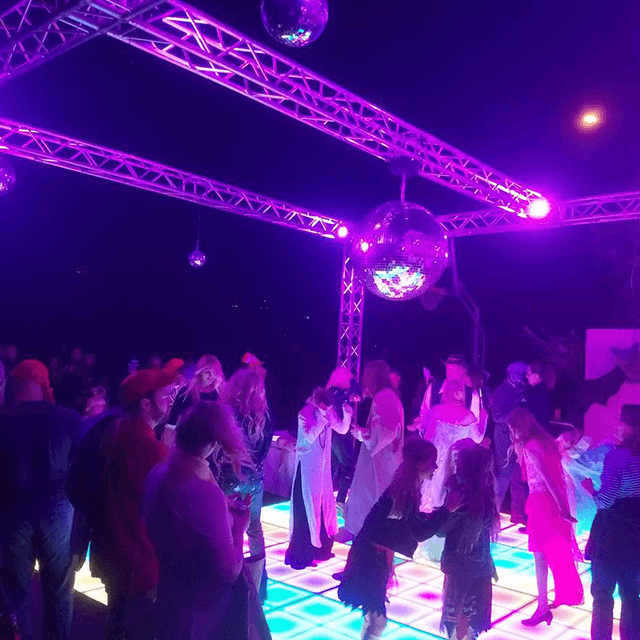 Wedding Party 2022 Disco Event Full Color Dance Floor Tents Outdoor
