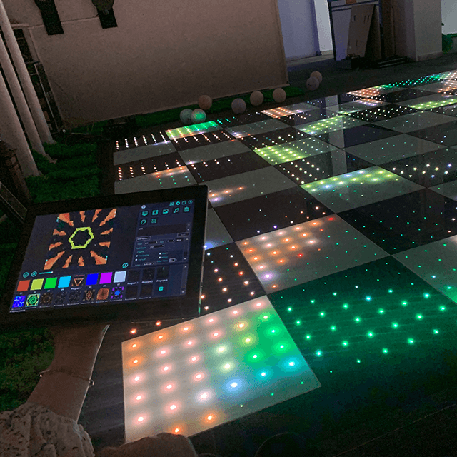 Wireless Magnet LED Starlit Dance Floor 