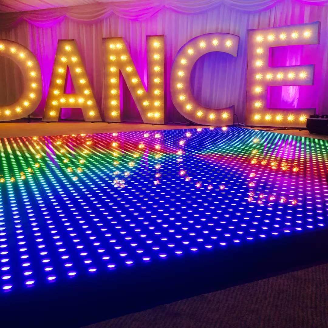 Magnetic Waterproof Pixel Rgb Floor Nightclub Led Dancing Floor