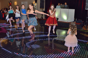 Wired LED Pixel Floor Club Prevent Scraping