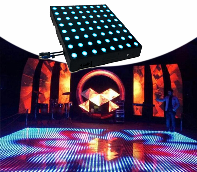 Wired Outdoor Prevent Scraping LED Pixel Dance Floor